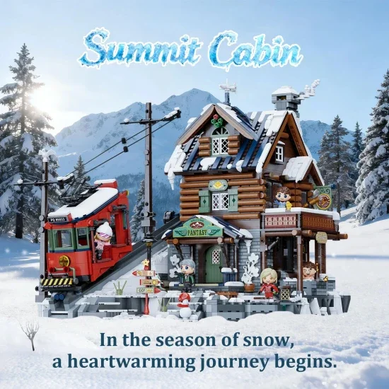 Mountain Summit Ski Cabin - 3135 pcs — image 1 of 10