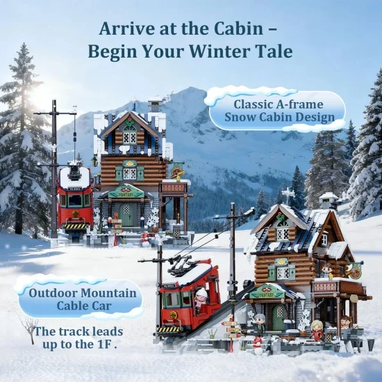 Mountain Summit Ski Cabin - 3135 pcs — image 9 of 10