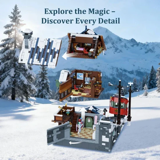 Mountain Summit Ski Cabin - 3135 pcs — image 6 of 10