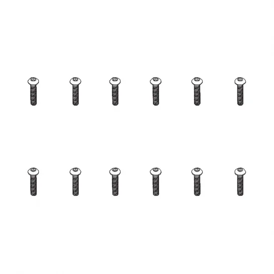 B head hex screw HM4*20 12pcs — image 2 of 2
