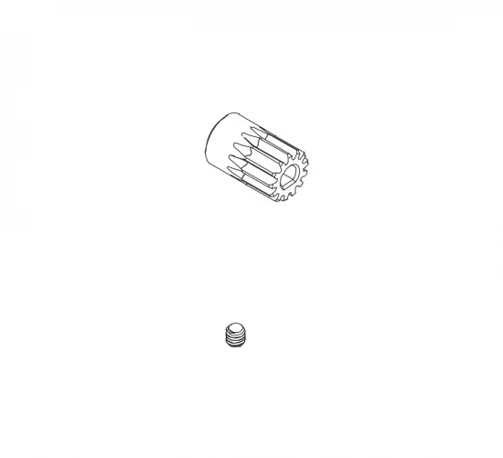 16T Motor Gear 1PCS — image 2 of 2