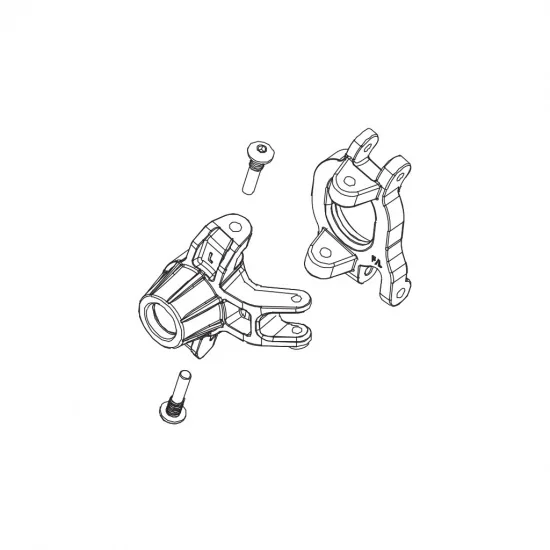 Fr. Left C hub Unit 1PCS — image 2 of 2