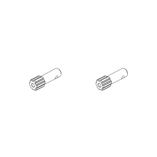 Differential Gear Shaft ∅8*24 2PCS &mdash; image 2 of 2