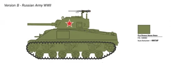 Italeri M4 Sherman 75mm — image 3 of 3