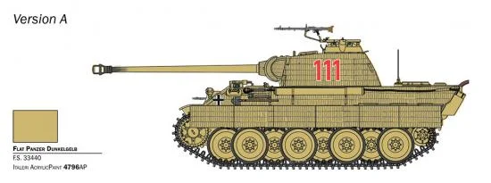 Italeri Sd. Kfz. 171 Panther Ausf. A — image 2 of 3