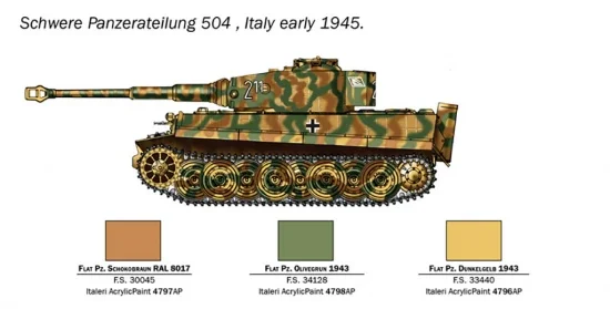 Italeri Pz. Kpfw. VI Tiger I — image 4 of 6