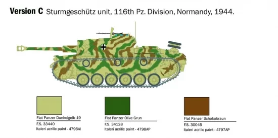 Italeri Sd. Kfz. 142/1 Sturmgeschütz III — image 2 of 4