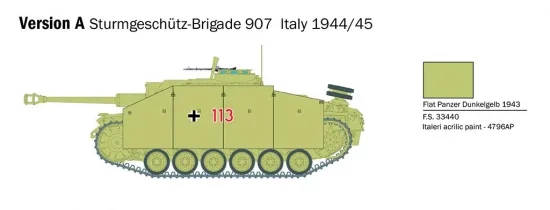 Italeri Sd. Kfz. 142/1 Sturmgeschütz III — image 3 of 4