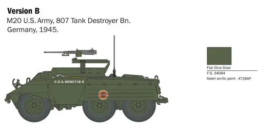 Italeri M8/M20 &mdash; image 3 of 3