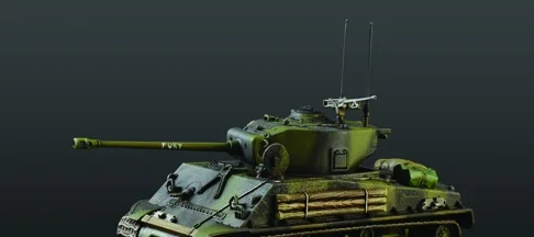 Italeri M4A3E8 Sherman “Fury” &mdash; image 2 of 2