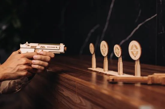 Wood Trick Gun M1 + shooting range — image 13 of 15