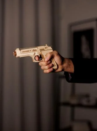 Wood Trick Gun M1 + shooting range — image 12 of 15