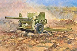 Zvezda British 6 LB Mk-1 Gun &mdash; image 2 of 3
