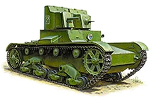 Zvesda Soviet Tank T-26 (Twin Turret)Rerel — image 2 of 3
