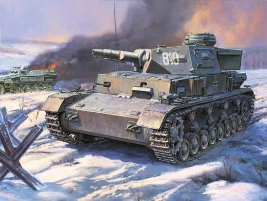 Zvezda Panzer IV Ausf E — image 1 of 6