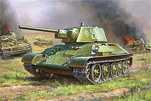 Zvezda 1/72 T34 — image 2 of 10