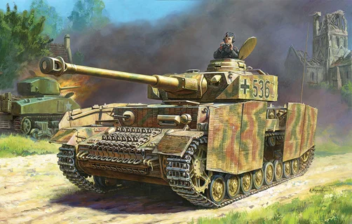 Zvezda Panzer IV Ausf H — image 2 of 2