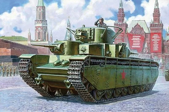 Zvezda Soviet Heavy Tank T-35 — image 2 of 4