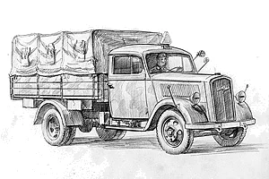 Zvezda German 3T Truck — image 2 of 6