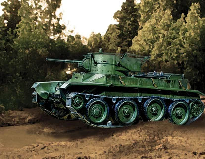 Zvezda Soviet Tank Bt-5 — image 6 of 6