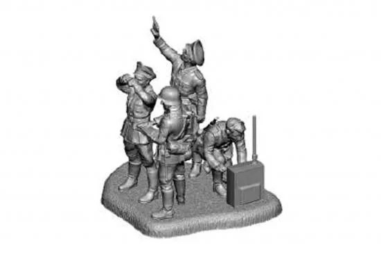 Zvezda German Hq WWII Staff — image 2 of 5