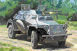 Zvezda Sd.Kfz.222 Armored Car &mdash; image 2 of 8