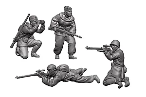 Zvezda 1/72 Soviet Snipers — image 2 of 8