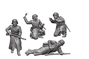 Zvezda 1/72 German Infantry(Winter Uniform — image 2 of 6