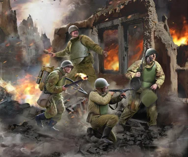 Zvezda Soviet Assault Sapper Team WWII — image 6 of 6