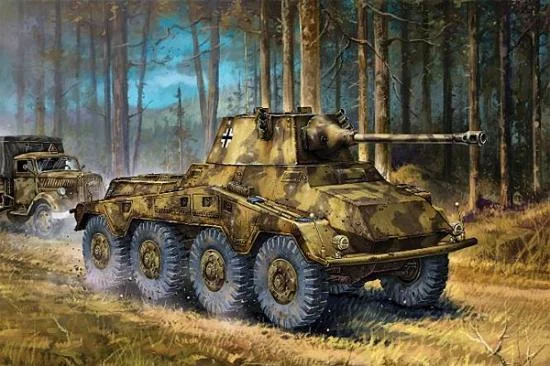 Zvezda Sd Kfz 234 Puma &mdash; image 2 of 3