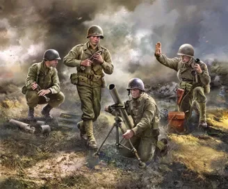US81mm Mortar w/crew — image 2 of 3