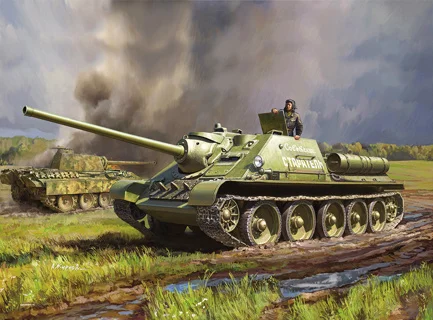 Zvezda SU-85 Soviet Tank Destroyer — image 5 of 5