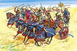 Zvesda Persian Chariot And Cavalry — image 2 of 3