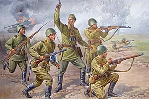 Zvezda Soviet Infantry WWII — image 2 of 9