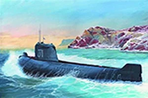 Zvezda 1/350 K-19 Soviet Hotel Class Sub — image 1 of 3