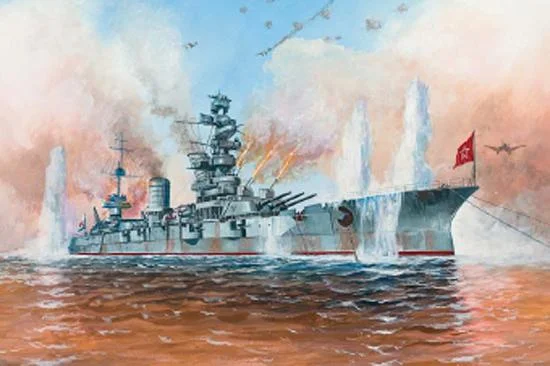 Zvezda 1/350 Battleship Marat — image 1 of 10