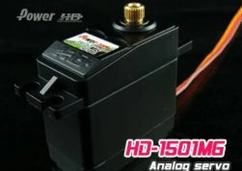 Power HD 1501MG High Torque Metal Geared Servo - 17Kg/cm - 0.14 Sec — image 2 of 3