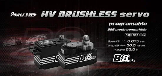 Power HD B8RS Brushless Low Profile Servo - 30kg 0.075s — image 3 of 3
