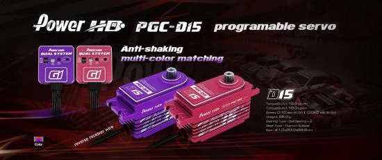Power HD D15 Purple Low Profile Servo Aluminium Case - 18kg - 0.085s — image 2 of 2