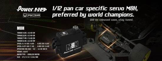 Power HD M8H 1:12 Digital HV Servo - 8.5kg - 0.065s — image 3 of 3