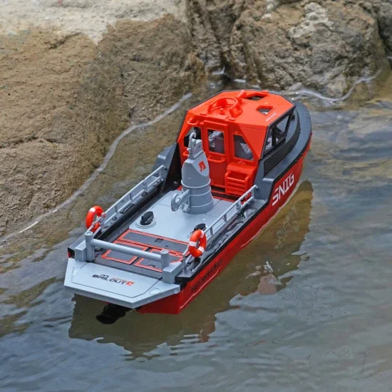 Henglong Search and Rescue Turbojet Boat - Red/Black &mdash; image 3 of 5