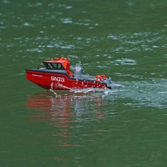 Henglong Search and Rescue Turbojet Boat - Red/Black &mdash; image 4 of 5