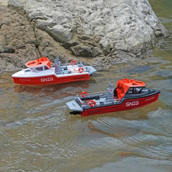 Henglong Search and Rescue Turbojet Boat - Orange/White — image 4 of 4