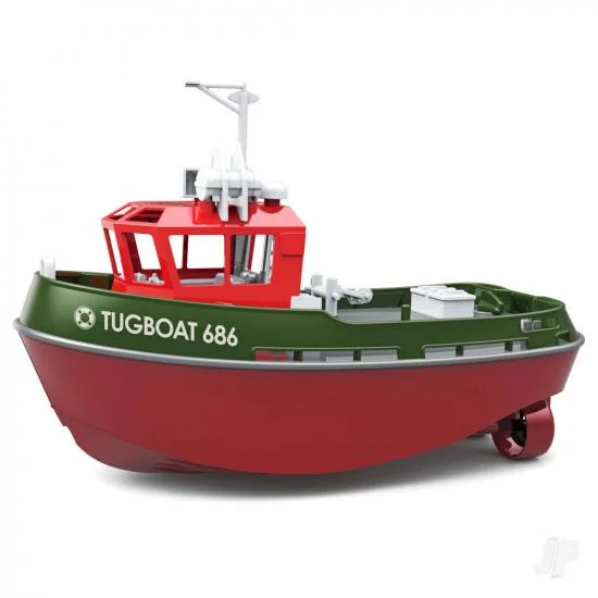Henglong 1:72 Mini Tugboat - Green — image 1 of 2