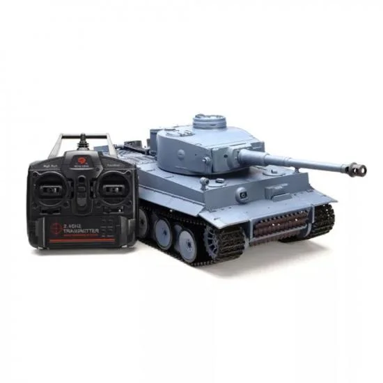 Henglong 1:16 German Tiger I with IR Battle System (2.4GHz + Shooter + Smoke + Sound) — image 3 of 6