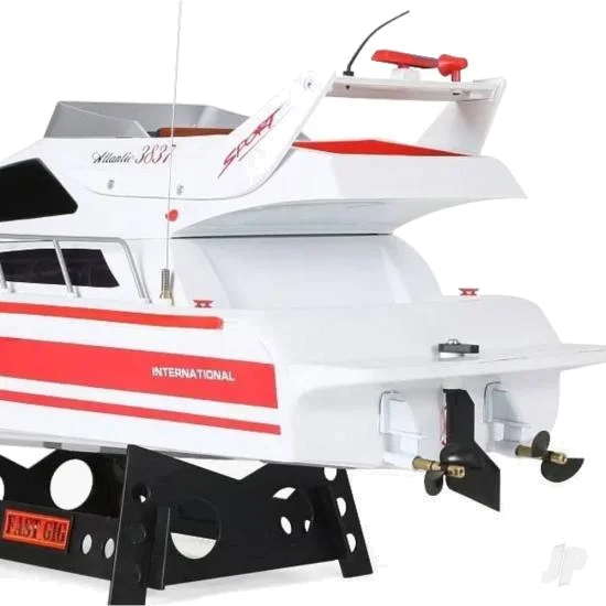 Henglong Atlantic Yacht RTR - Red &mdash; image 4 of 4