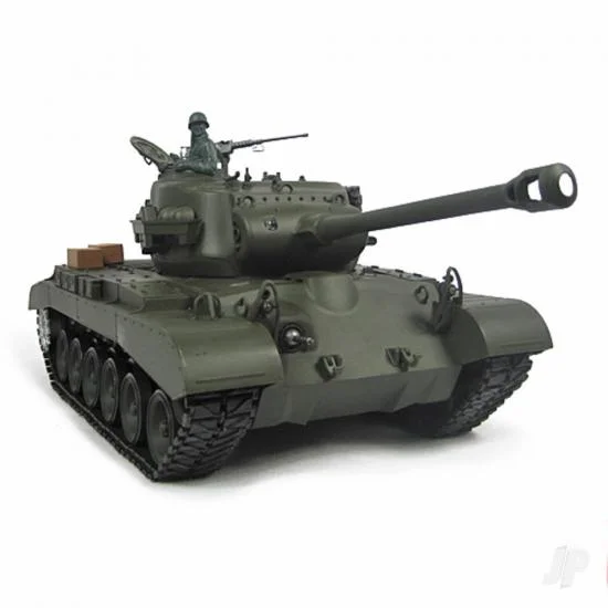 Henglong 1:16 US M26 Pershing (2.4GHzShooterSmokeSound) — image 1 of 5