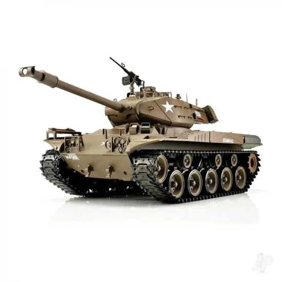 Henglong 1:16 US M41A3 Walker Bulldog with Infrared Battle System (2.4GHz + Shooter + Smoke + Sound) — image 1 of 6