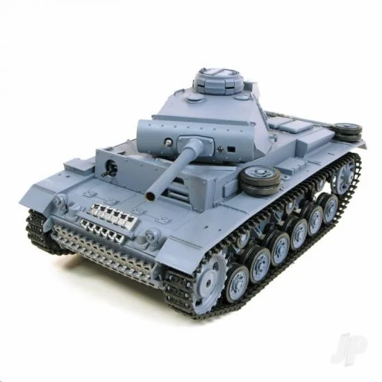 Henglong 1:16 German Panzer III (24GHz Shooter Smoke Sound) — image 1 of 6