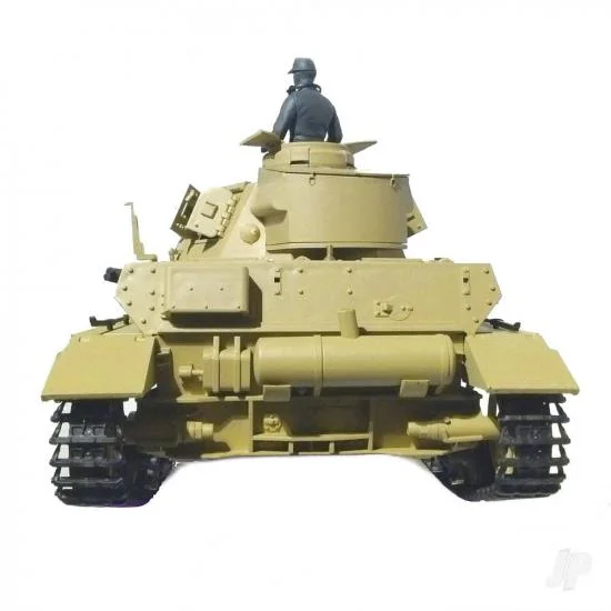 Henglong 1:16 Dak PZKPFW.IV AUSF. F-1 with Infrared Battle System (2.4GHz Shooter Smoke Sound) — image 2 of 2